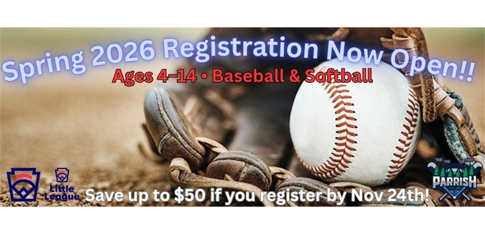 2026 Spring Registration