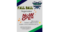 2025 Fall Ball is OPEN